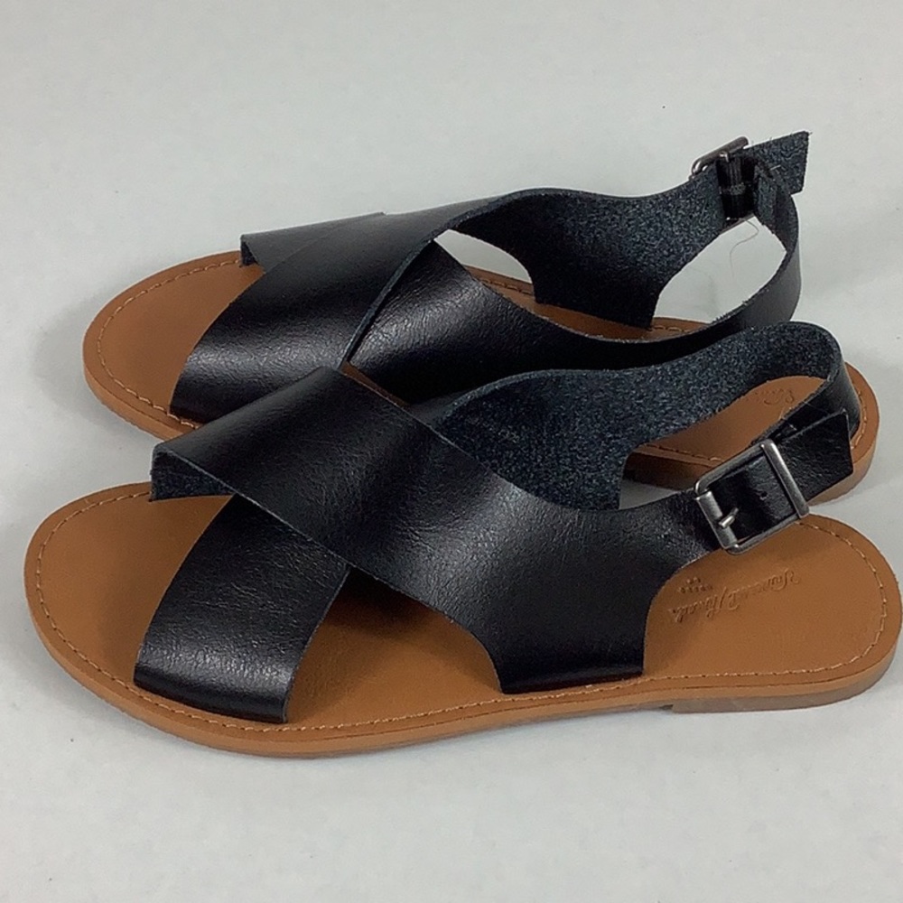 Universal Thread Black Sarina Sandals - Picture 1 of 5